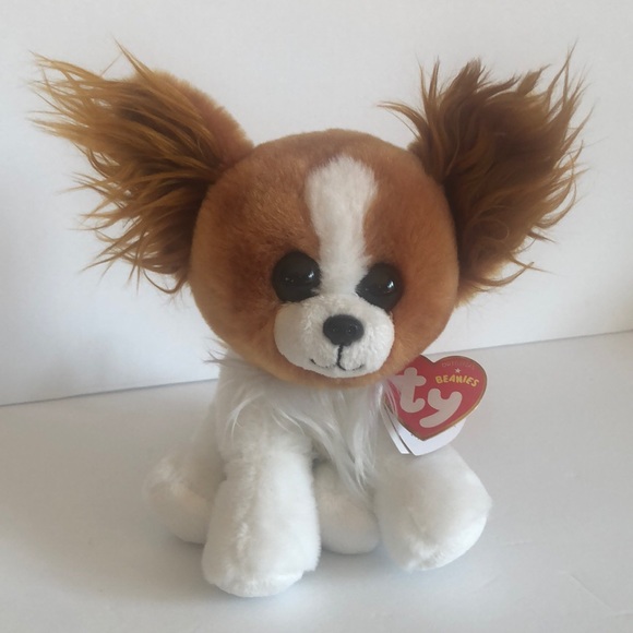 Ty Other - Velve Ty Original Beanies Barks Dog Plush With Swing Tag